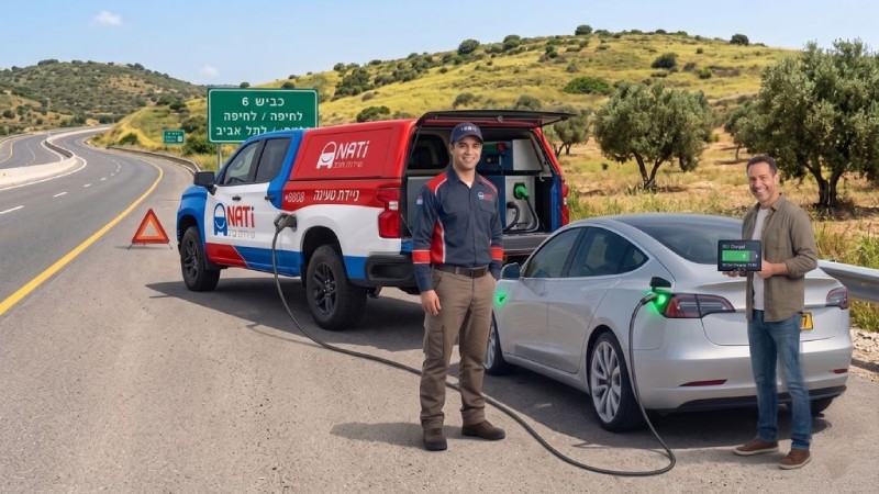 ניידת טעינת חירום מהירה